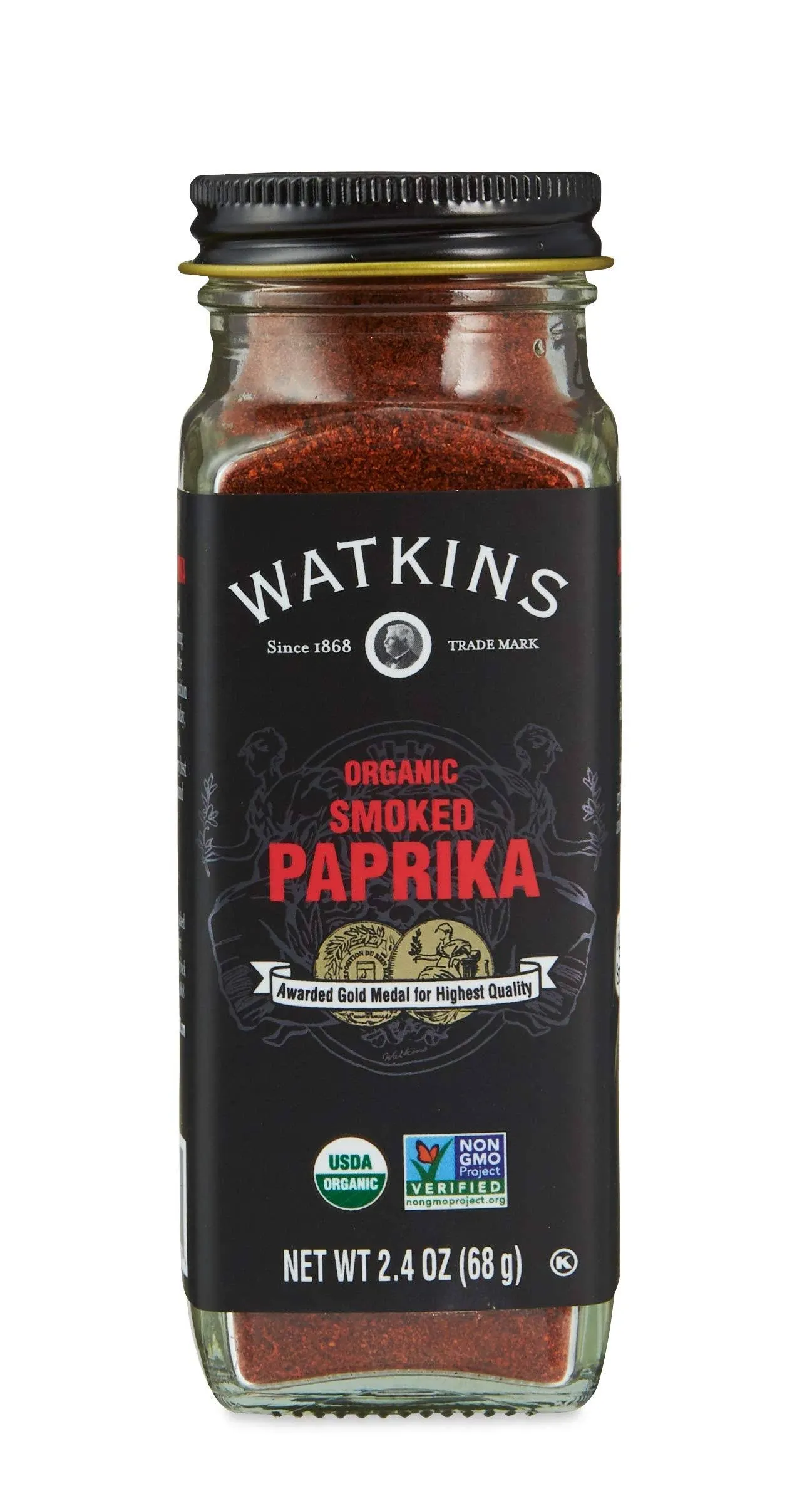 Watkins Paprika, Organic, Smoked - 2.4 oz