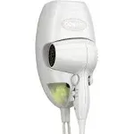 1600W WALL MOUNT HAIR DRYER WHT