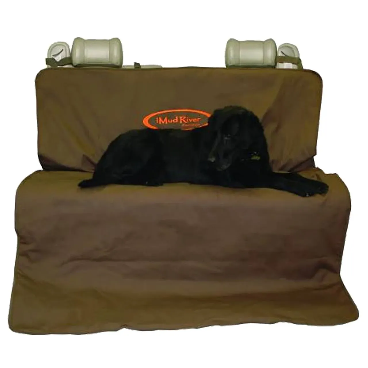 Mud River Brown Two Barrel Double Seat Cover