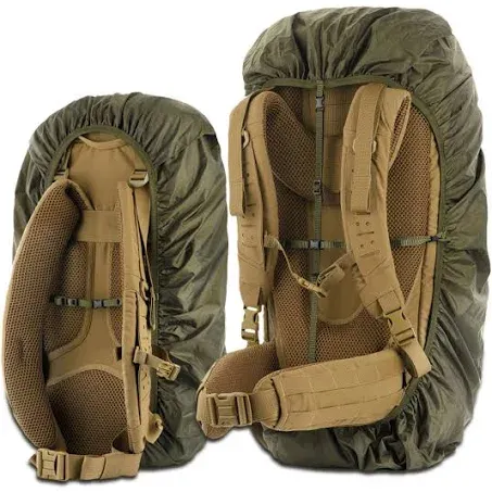 M-Tac Backpack Rain Cover Waterproof - Bag Rain Cover - for Hiking Travel Camping Military