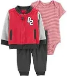 Carter’s Baby 3pc Varsity Little Jacket Set