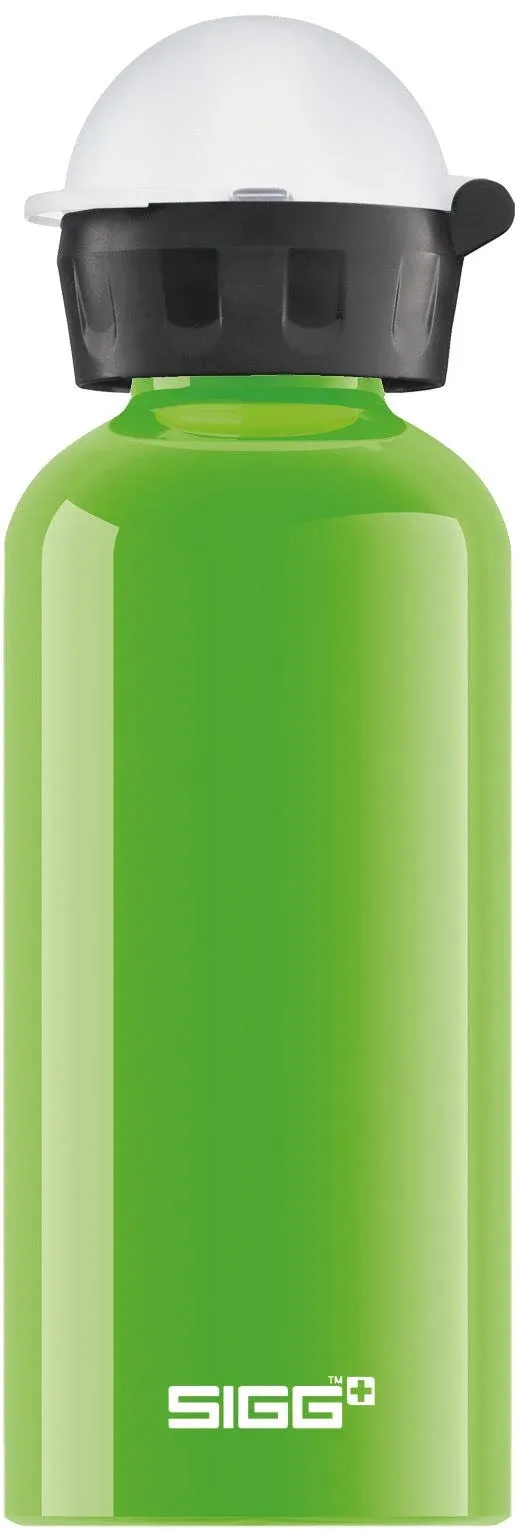 SIGG Kids Water Bottle KBT 0.4 L Lightweight & Leakproof Metal Water Bottle