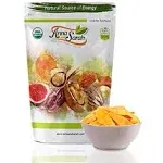 Anna and Sarah Dried Organic Mango, No Sugar Added, No Preservatives, Al-Natural, Premium Quality in Resealable bag 8 Oz