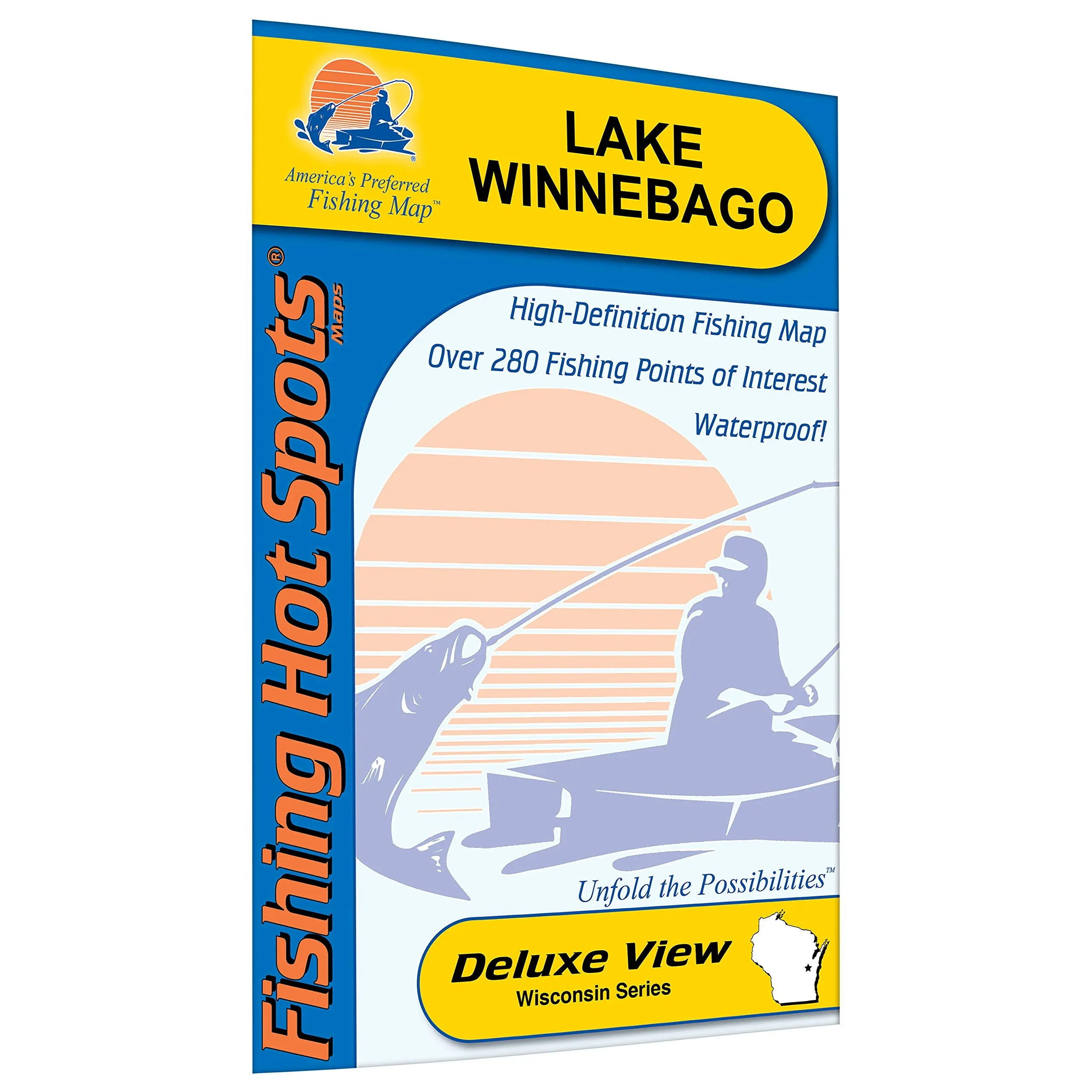 Fishing Hot Spots Table Rock Lake-East (Table Rock Dam to James River) Fishing Map