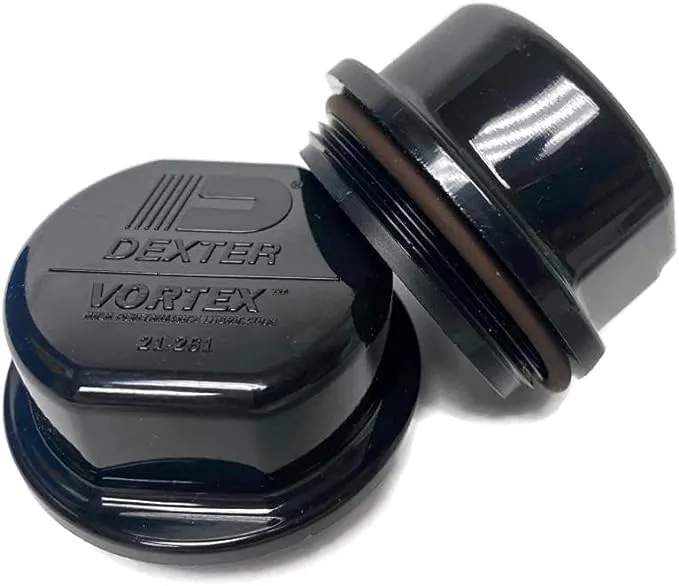 2 Dexter Vortex Replacement Caps K71-G01-73 (81143) 21-261 Trailer Hub