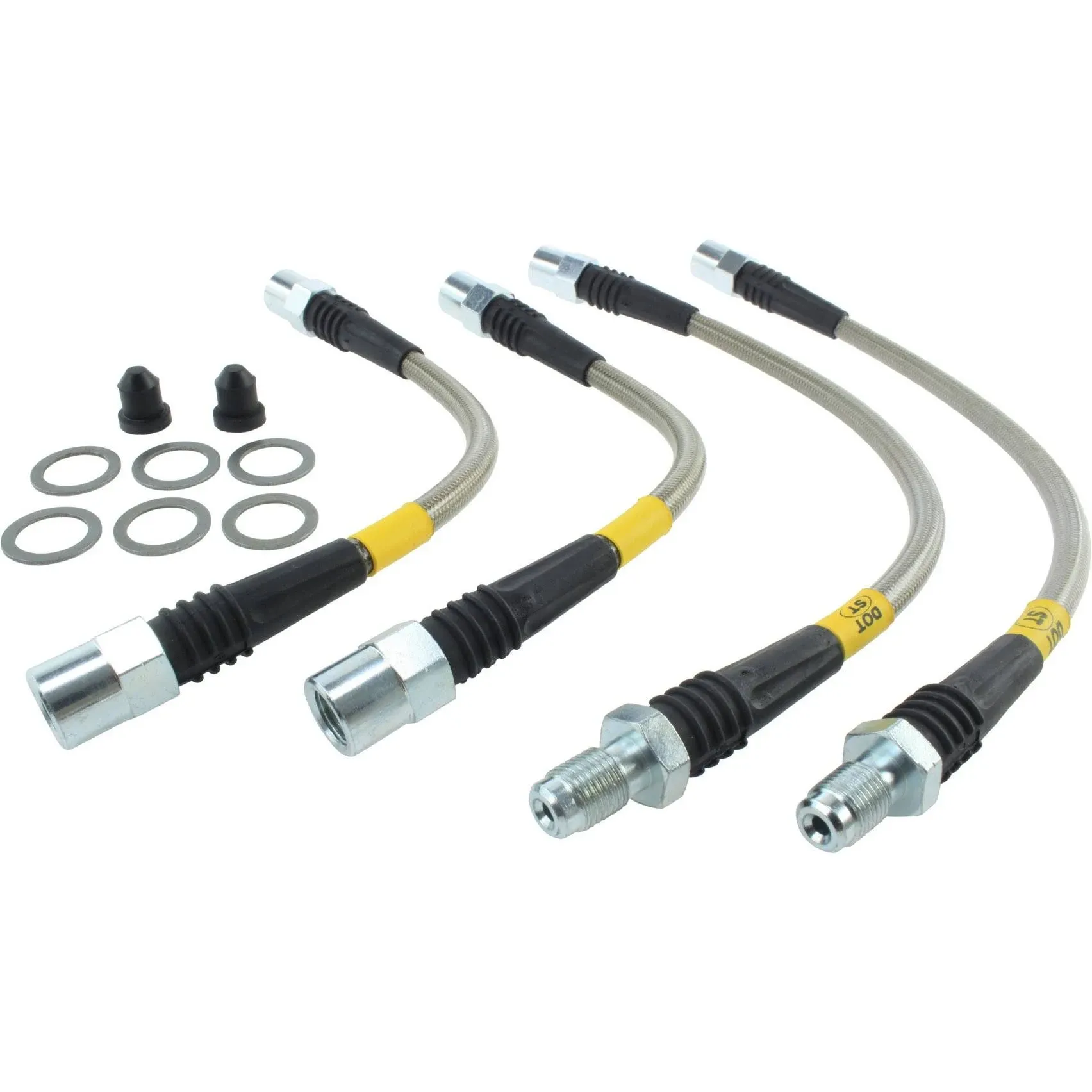 StopTech 950.34525 Stainless Steel Brake Line Kit BMW Rear