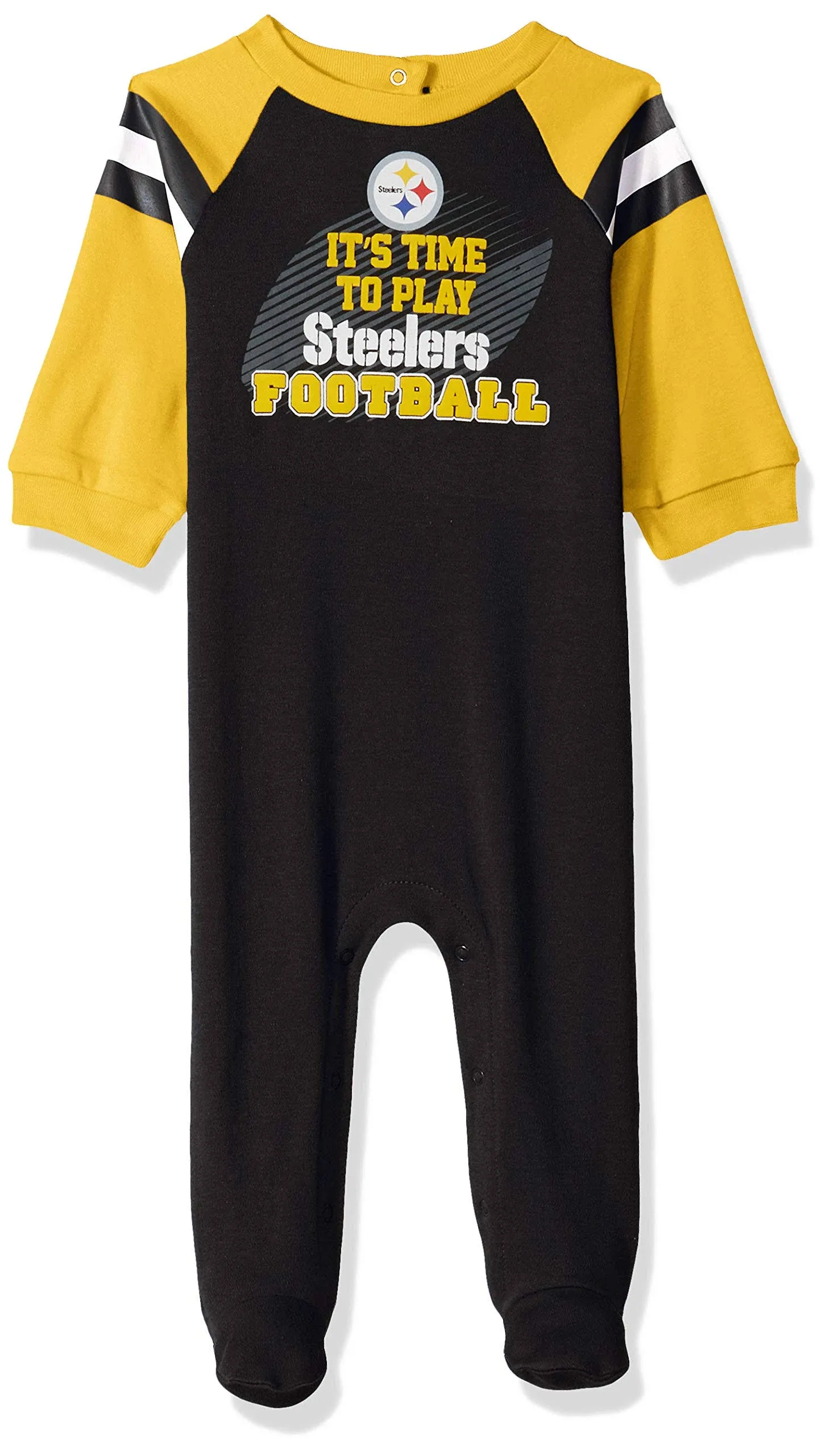 NFL Baby Boys Pittsburgh Steelers Sleep 'N Play - 6-9mo