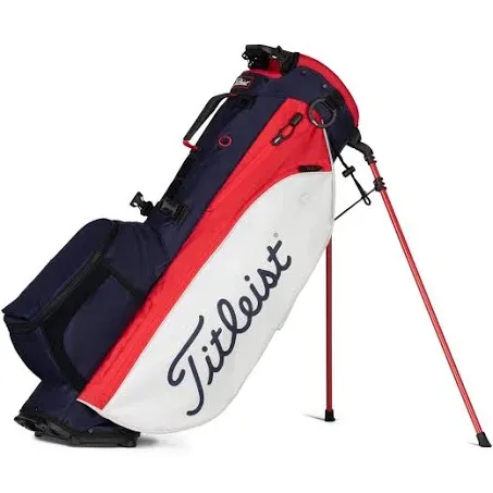 Titleist Players 4 Plus Stand Bag - Navy/White/Red