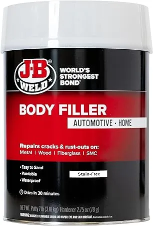 J-B Weld Body Filler - 1 Gallon - Automotive & Home