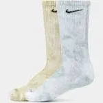 Nike Everyday Plus Cushioned Tie-Dye Crew Socks (2 Pairs)