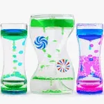 Liquid Timer - Sensory Toy for Relaxation Liquid Motion Bubbler Timer