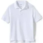 Lands' End School Uniform Kids Short Sleeve Mesh Polo Shirt