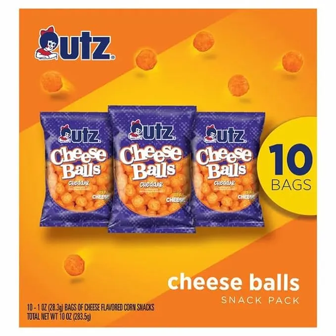 Utz Cheese Balls Cheddar