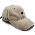 Women’s Cotton  Embroidered Brushed Baseball Unisex Fit Adjustable Hat