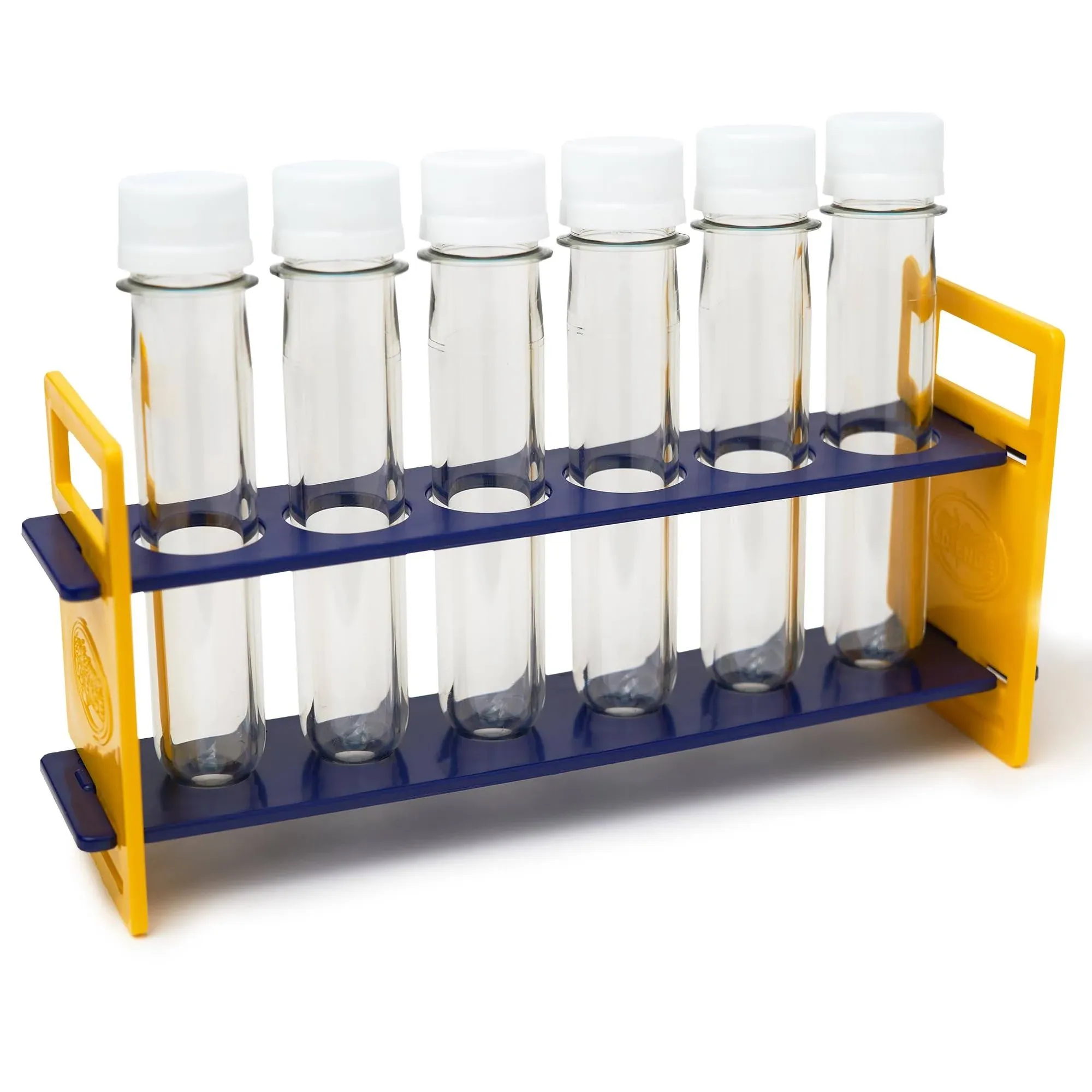 Large Plastic Test Tubes with Rack by Steve Spangler Science 800103