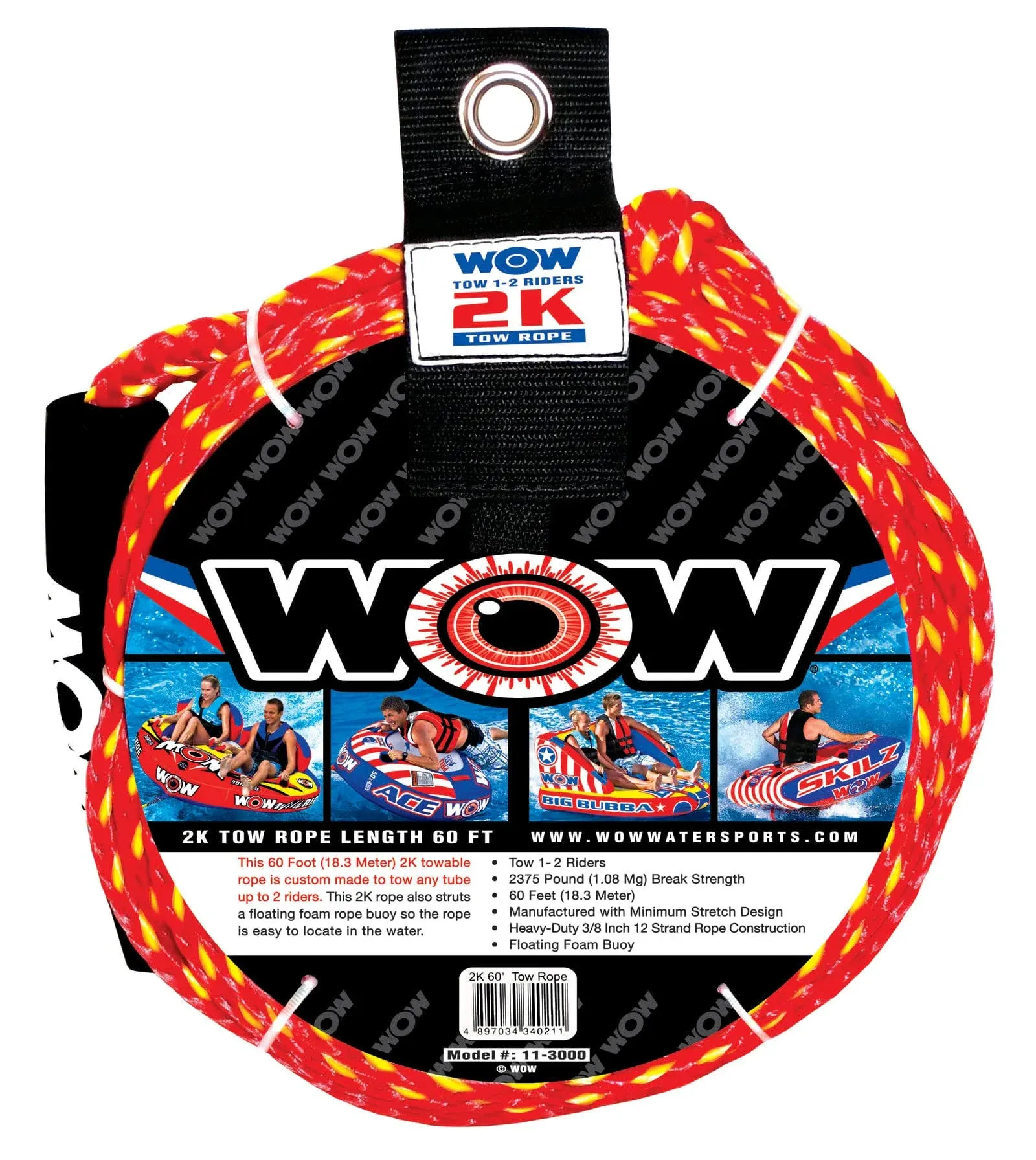 WOW Watersport 2K Tow Rope