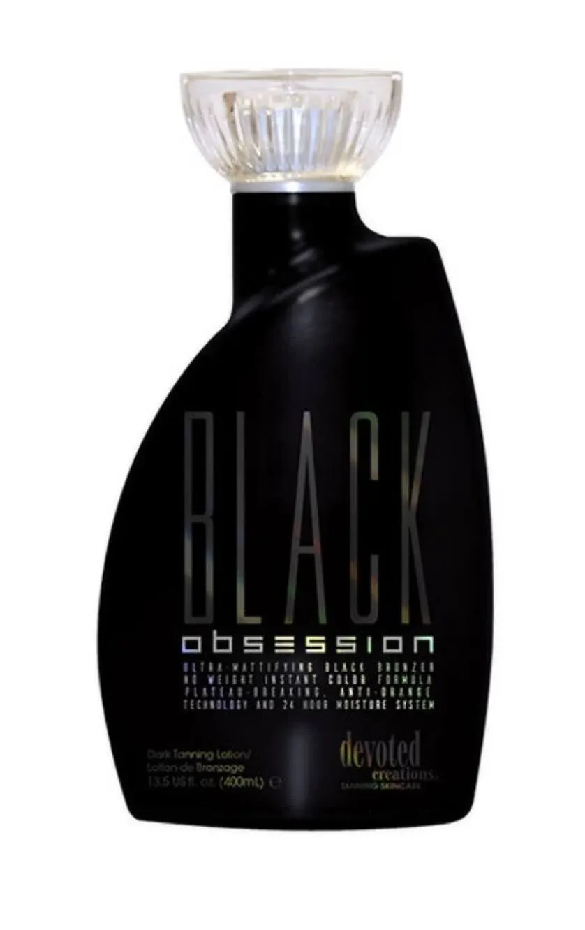 Devoted Creations Black Obsession Black Bronzer Tanning Lotion - 13.5 oz.