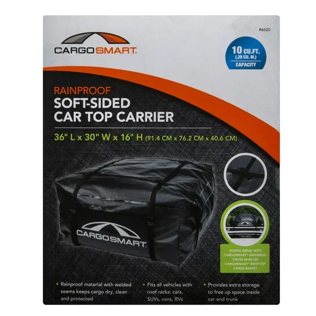 CargoSmart 15 Cu. Ft. Soft Sided Car Top Carrier Bag