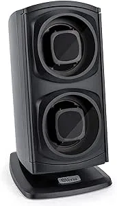 [Newly Upgraded] Versa Automatic Double Watch Winder in Black