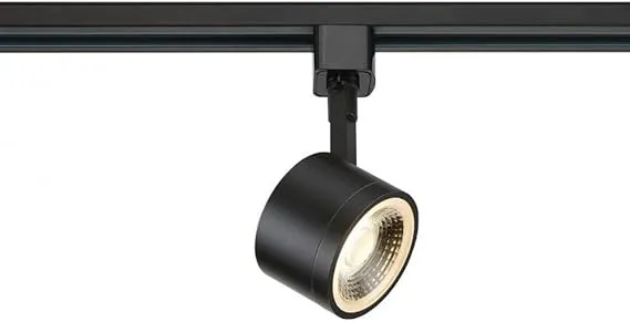 Nuvo Lighting 12W LED Track Head Round, Black TH402