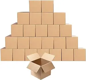 ZBEIVAN Small Cardboard Shipping Boxes Mailers