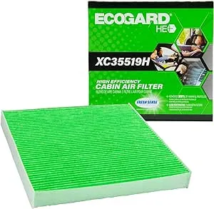 ECOGARD 2017 Honda Accord Front Cabin Air Filter XC35519H