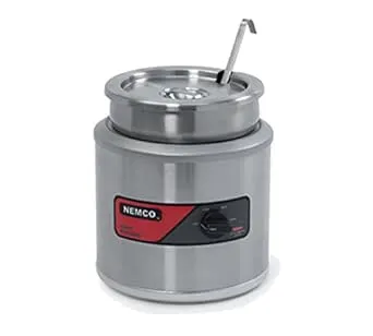 Nemco 6101A Round Countertop Food Warmer, 11 qt