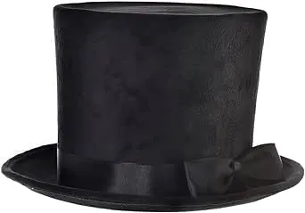 Amscan Men's Victorian Black Top Hat