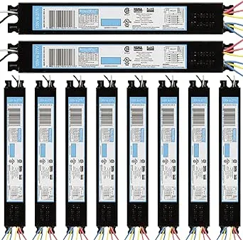 ElegoLight 10 Pack - Replacement for ICN-4P32-SC 3 & 4 Lamp T8 Fluorescent Electronic Ballast - 120-277 Volt - Instant Start - UL Approved