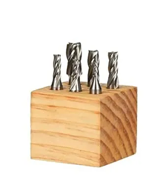 Grizzly G9892 6 Pc. End Mill Set