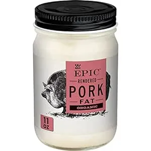 Epic Pork Fat, Organic, Rendered - 11 oz