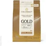 Callebaut Gold Caramelized White Chocolate Callets™ 5.5 lb.