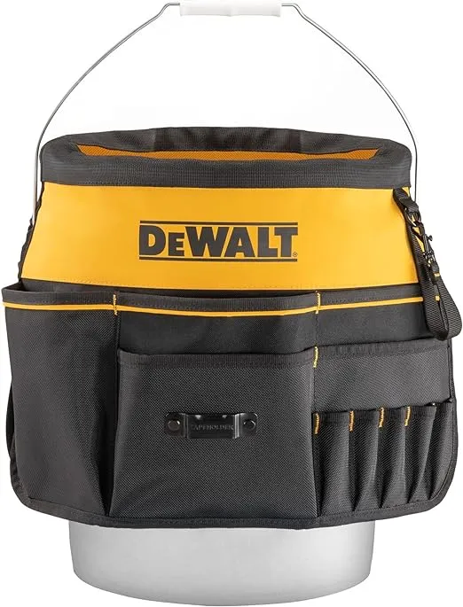 DEWALT Tool Organizer, 37 Pockets and Loops for Tool Storage Including a TOUGHCASE Pocket (DWST560109)