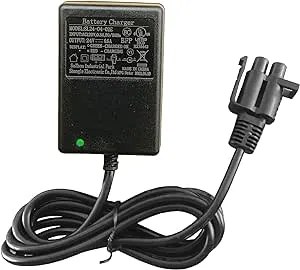 24V B-Type Plug Charger, for 24-Volt Gravedigger Monster Truck & Yamaha Grizzly Riding Children Ride On Toy Car Grave Digger