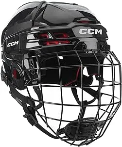 CCM Tacks 70 Hockey Helmet Combo with Cage, Senior