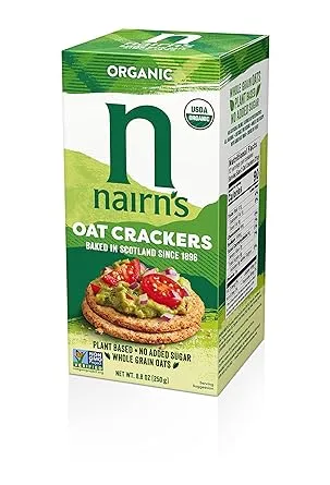 Nairn's Organic Oat Crackers, 8oz