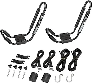 Reese Explore J-Rac Kayak Carrier, 165 Lb Capacity, For Single Kayak