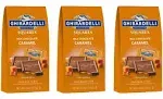 Ghirardelli Milk Chocolate Squares with Caramel Filling, Milk Chocolate Caramel Candy Squares, (Pack of 3)