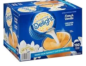 International Delight French Vanilla, 192 Count Single-Serve Cof