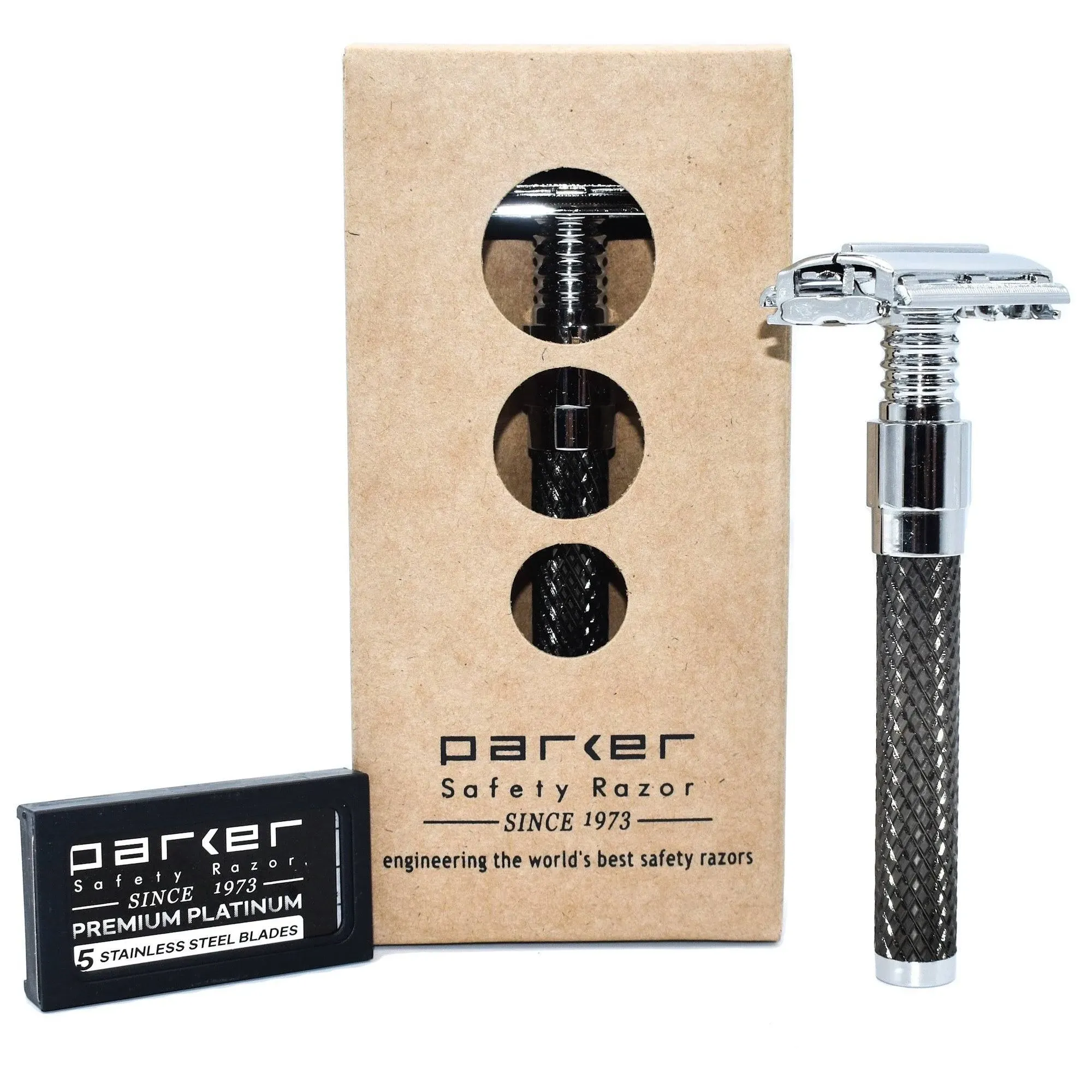 Parker 92R Heavyweight Butterfly Double Edge Safety Razor