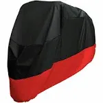 Motorcycle Cover for Honda Goldwing 1100 1200 1500 1800 XXXL Outdoor Black+Red