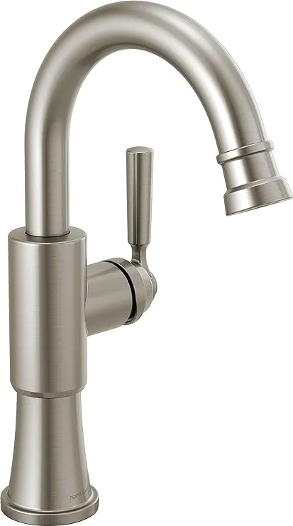 Peerless Westchester Single-Handle Bar Faucet Brushed Nickel, Bar Sink Faucet, Prep Sink Faucet, Stainless P1823LF-SS