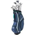 Wilson Magnolia Golf Set with Cart Bag Navy