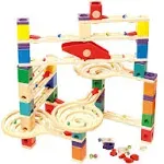 Hape Quadrilla Wooden Marble Run Construction - Vertigo - Quality Time Playing -