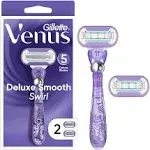 Gillette Venus Razor, Deluxe Smooth, Swirl