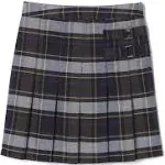 French Toast Girls Adjustable Waist Plaid 2-Tab Scooter