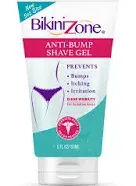 Bikini Zone Anti-Bump Shave Gel for Sensitive Areas, 5 Oz, 1 Pack