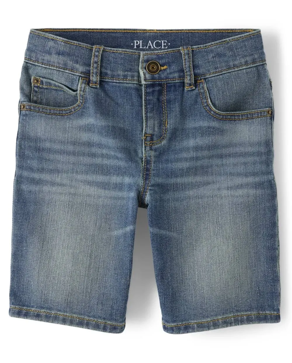 The Children&#039;s Place Boys Denim Shorts Adjustable Waist Size 6