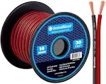 InstallGear 14 Gauge Speaker Wire Cable 30 Foot - 14 AWG True Spec and Soft T...