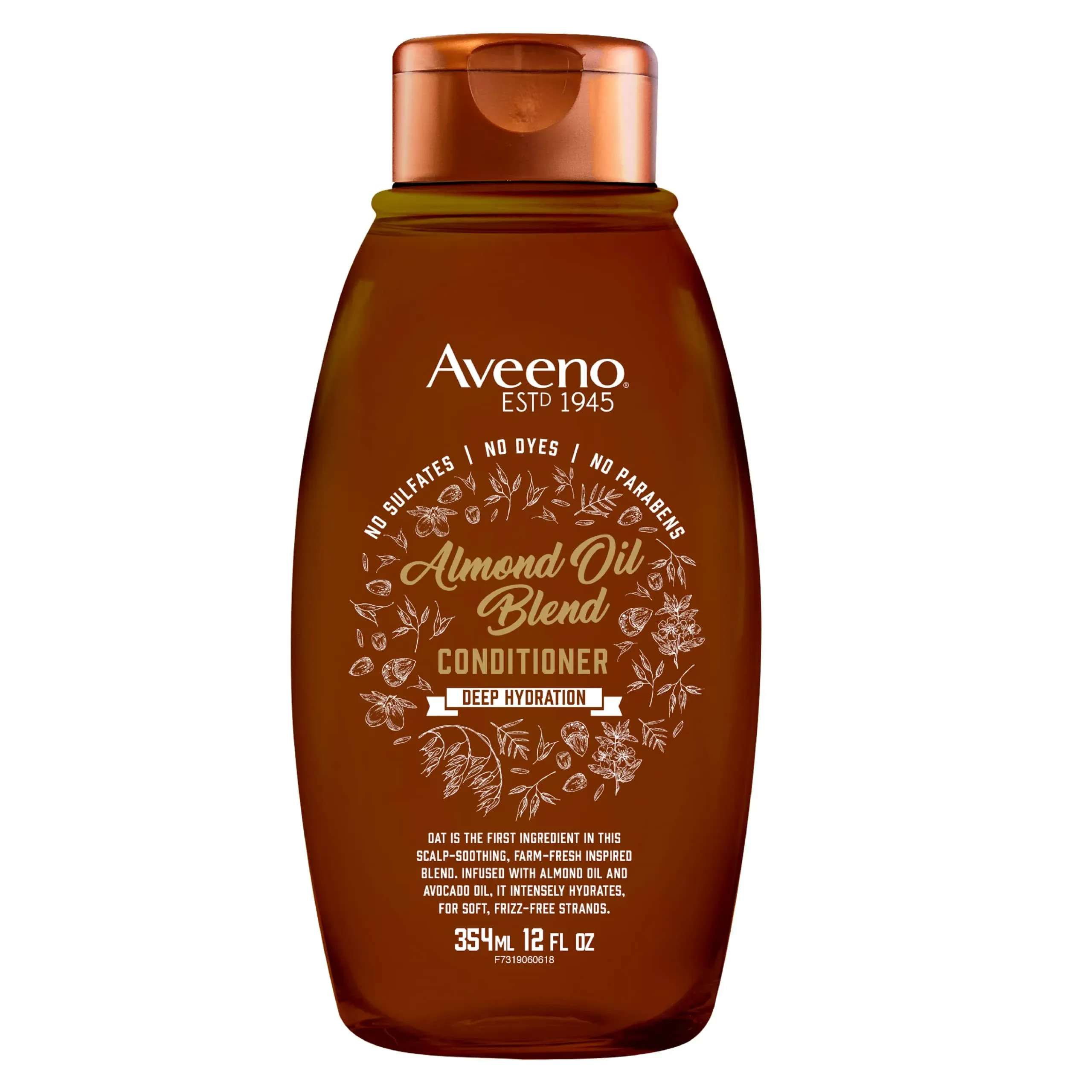 Aveeno Almond Oil Blend Conditioner Deep Hydration 12 oz / 354ml - 🆕️💯✅️🔥